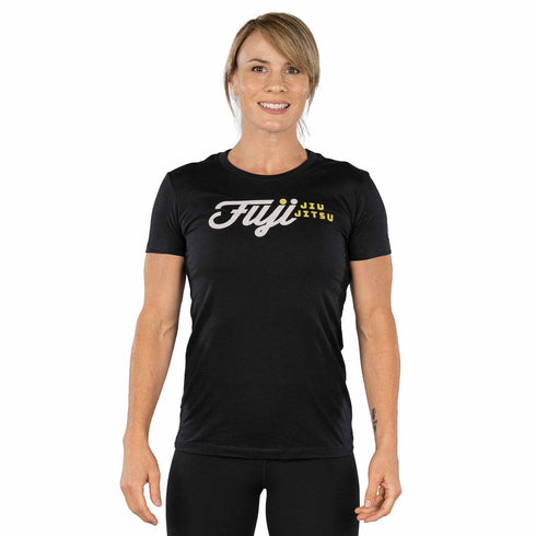 Fuji Script Women's T-Shirt Black